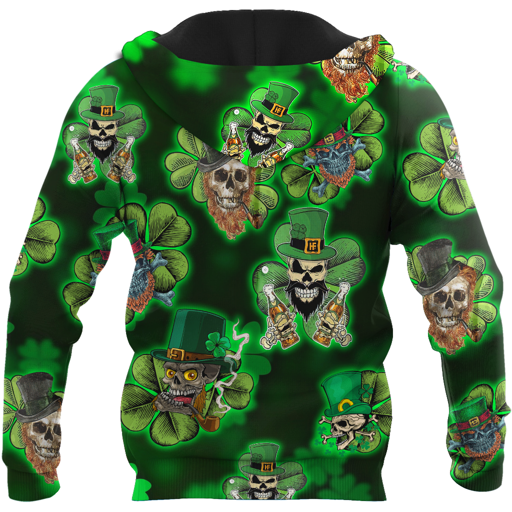 Skull Pattick Hoodie For Men And Women MH02022105