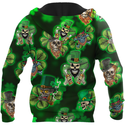 Skull Pattick Hoodie For Men And Women MH02022105