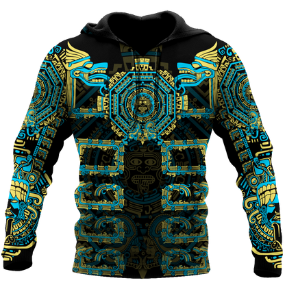 Aztec Mexico 3D All Over Printed Unisex Shirts For Men And Women