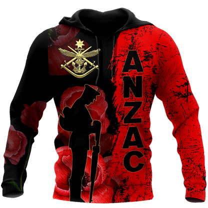 Anzac Day Australian Defence Force 3D Printed Unisex Shirts TN NTN02042102