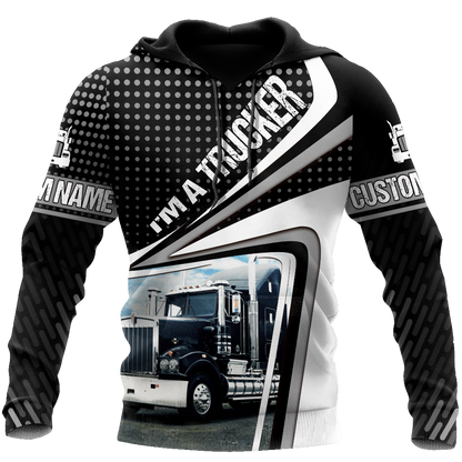 Premium Personalized Unisex All Over Printed Trucker Shirts MEI