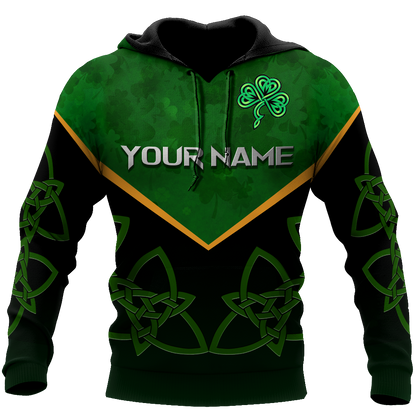 Customize Name Irish 3D All Over Printed Unisex Shirts Saint Patrick's Day