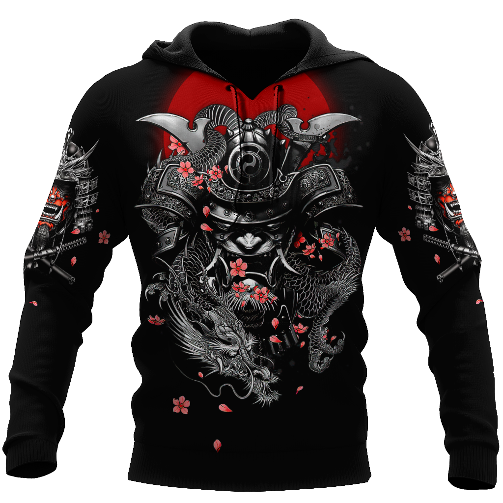 Premium Samurai Unisex 3D All Over Printed Shirts MEI