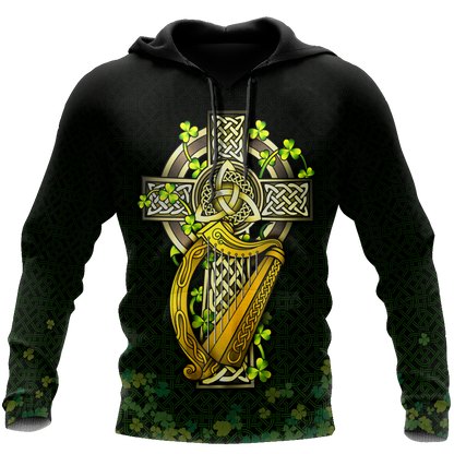 Premium 3D Printed Irish Cross Shirts MEI
