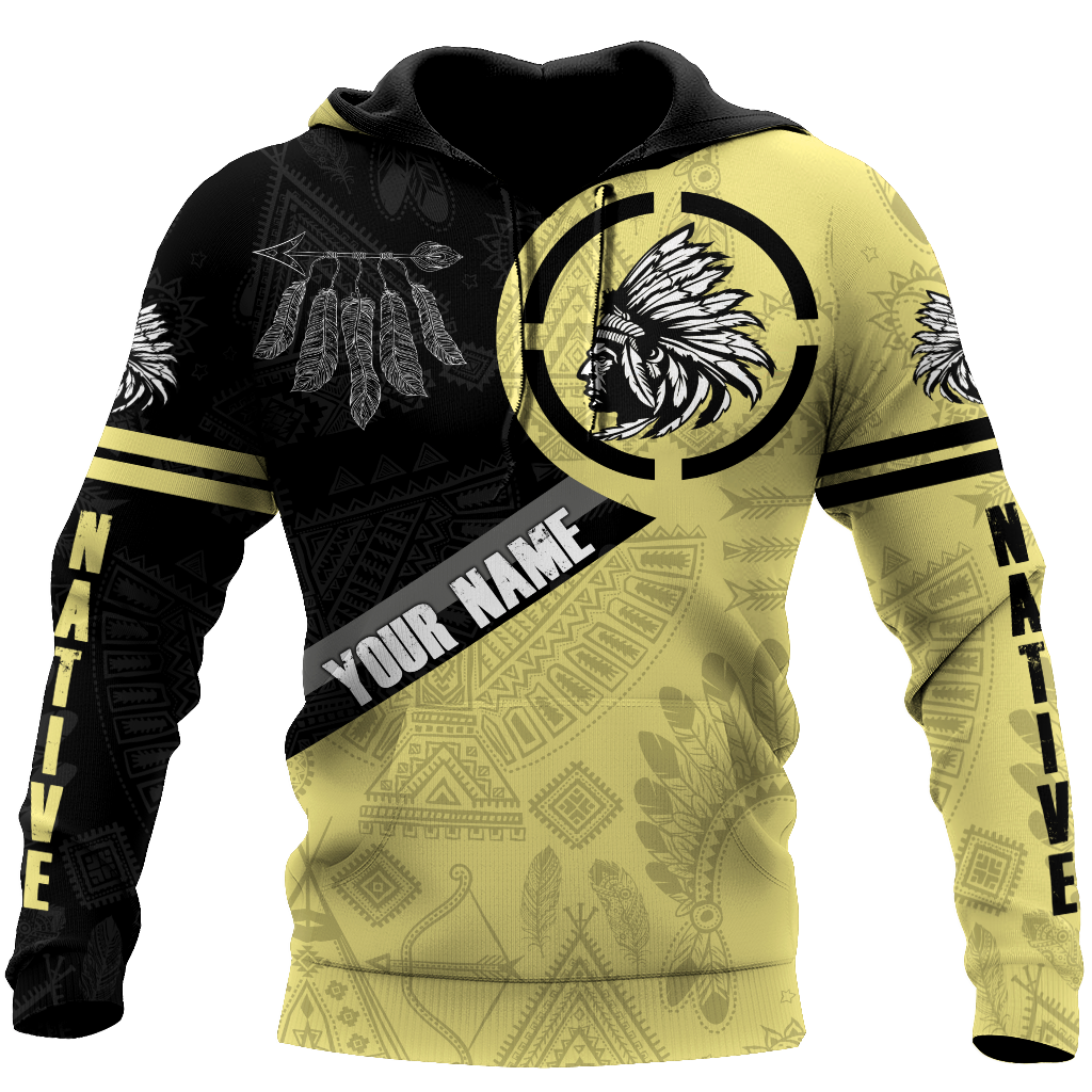 Personalized Native American 3D All Over Printed Unisex Shirts