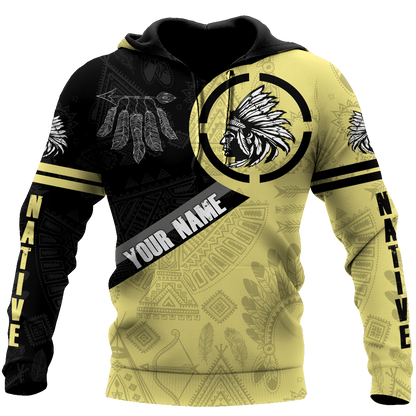 Personalized Native American 3D All Over Printed Unisex Shirts