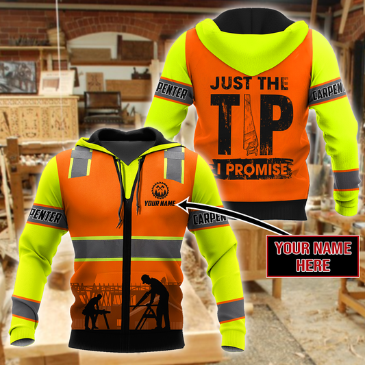 Personalized Carpenter 3D All Over Printed Unisex Shirts For Men And Women