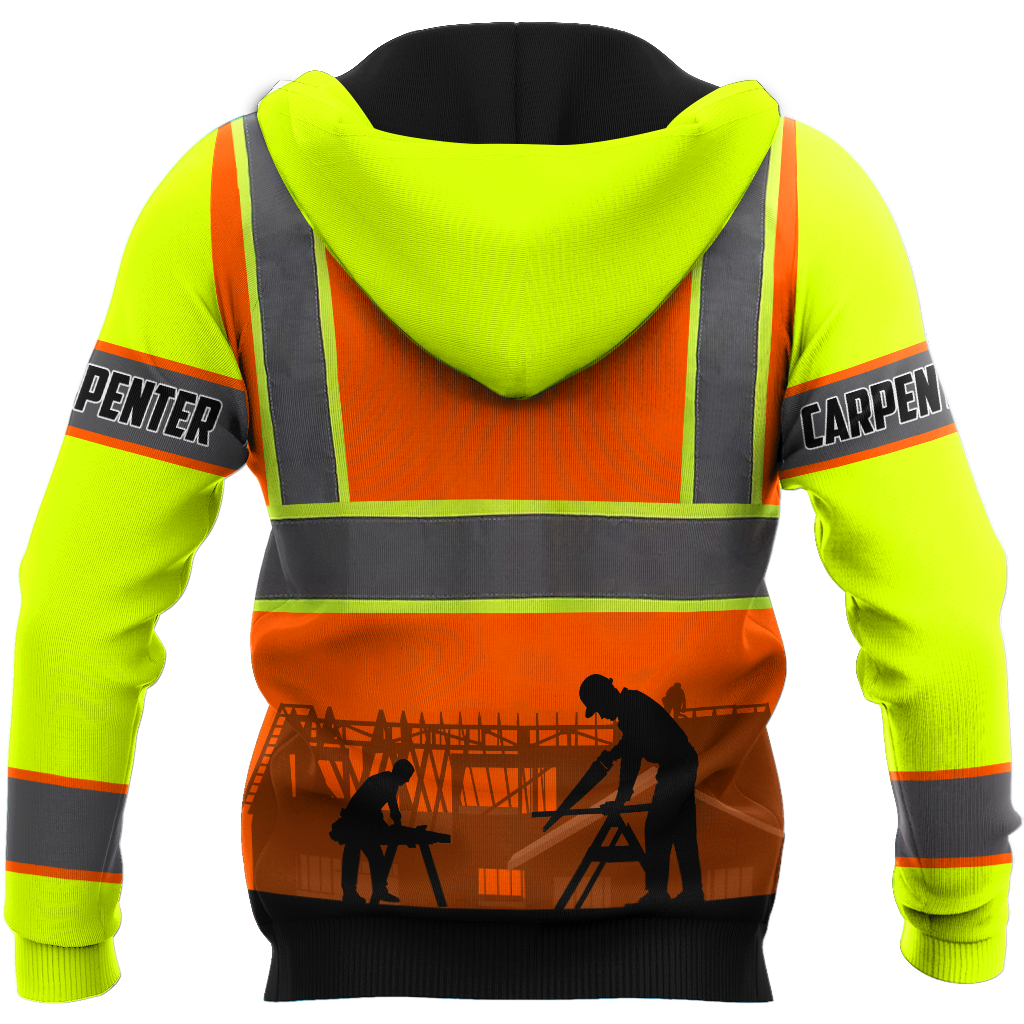 Personalized Carpenter 3D All Over Printed Unisex Shirts For Men And Women