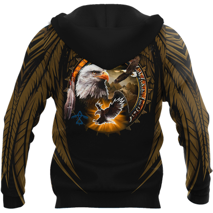 Eagle Native American 3D All Over Printed Unisex Shirts