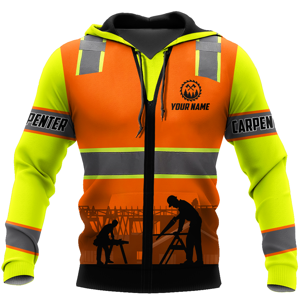 Personalized Carpenter 3D All Over Printed Unisex Shirts For Men And Women