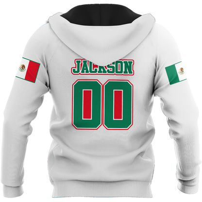 Persionalized name Mexico 3D All Over Printed Unisex Hoodie MH03052101