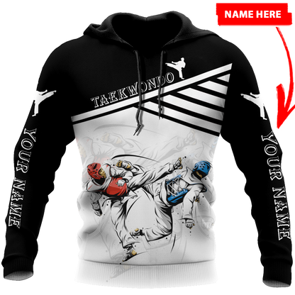 Personalized Taekwondo 3D All Over Printed Shirts