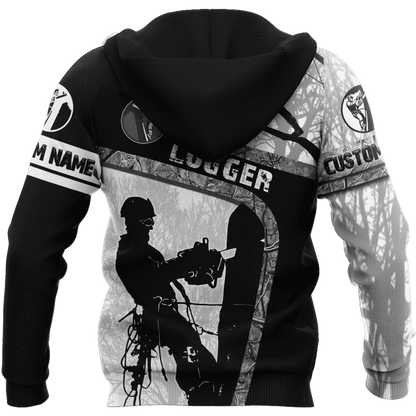 Premium Personalized Name Logger 3D All Over Printed Unisex Shirt