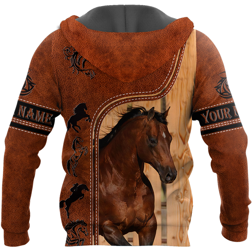 Personalized Name American Quarter Horse 3D All Over Printed Unisex Shirts