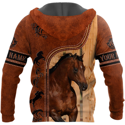 Personalized Name American Quarter Horse 3D All Over Printed Unisex Shirts