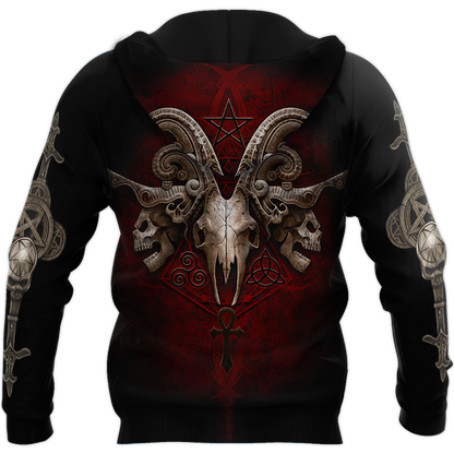 Skull Boy Band Hoodie For Men And Women NTN04032105