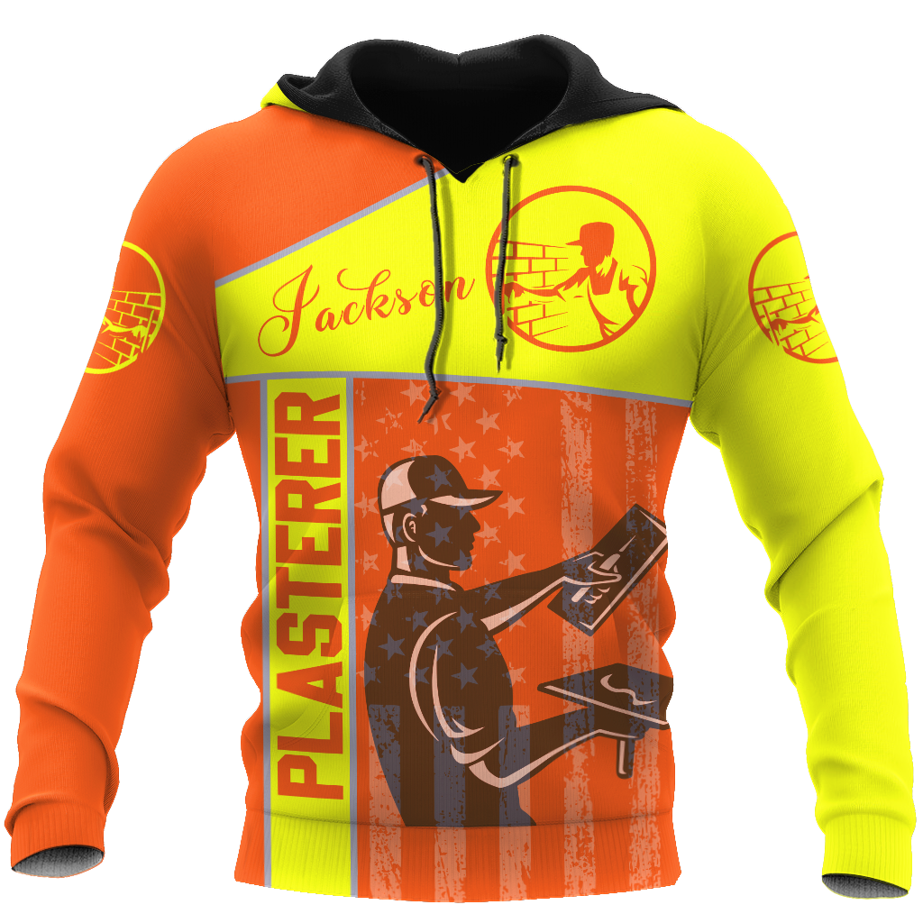 3D All Over Printed Plasterer Unisex Shirts Personalized Name XT