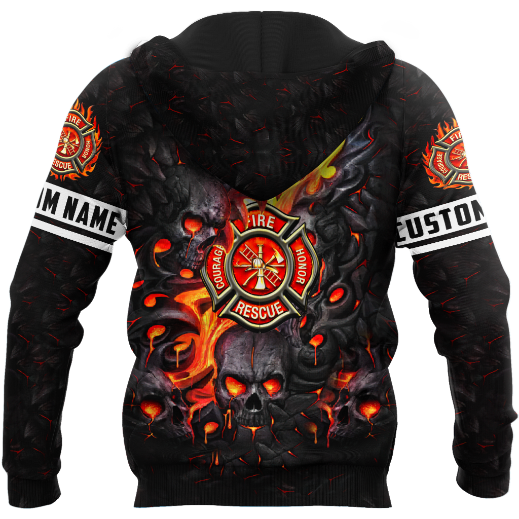 3D All Over Printed Firefighter  Unisex Shirts Custom Name XT VP23022102