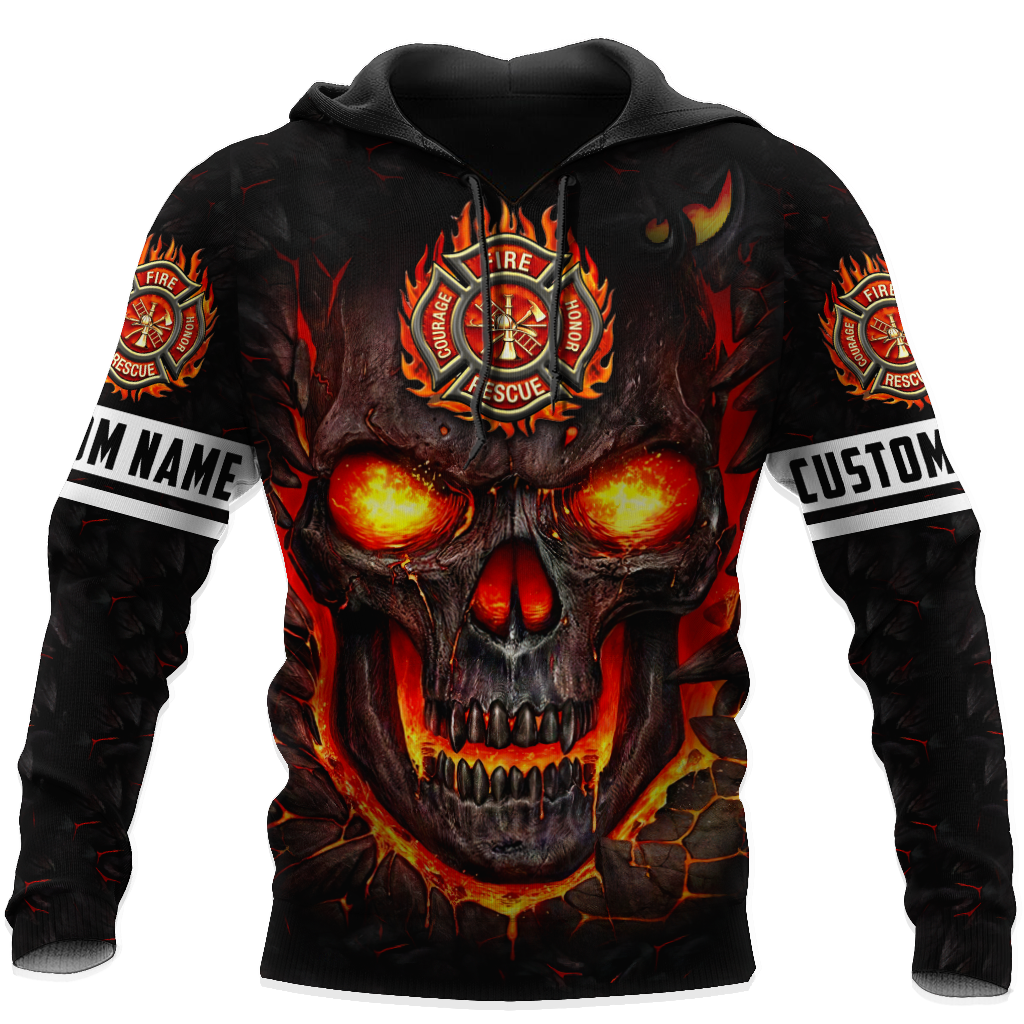 3D All Over Printed Firefighter  Unisex Shirts Custom Name XT VP23022102