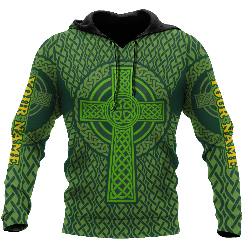 Custom Name Irish Saint Patrick's Day 3D All Over Printed Shirts For Men And Women TN