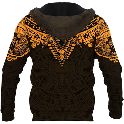 Aztec Mexico 3D All Over Printed Shirts For Men and Women