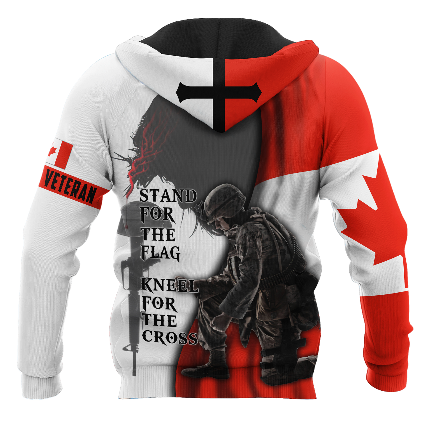 Canadian Veteran - Jesus 3D All Over Printed Shirts VP05032101