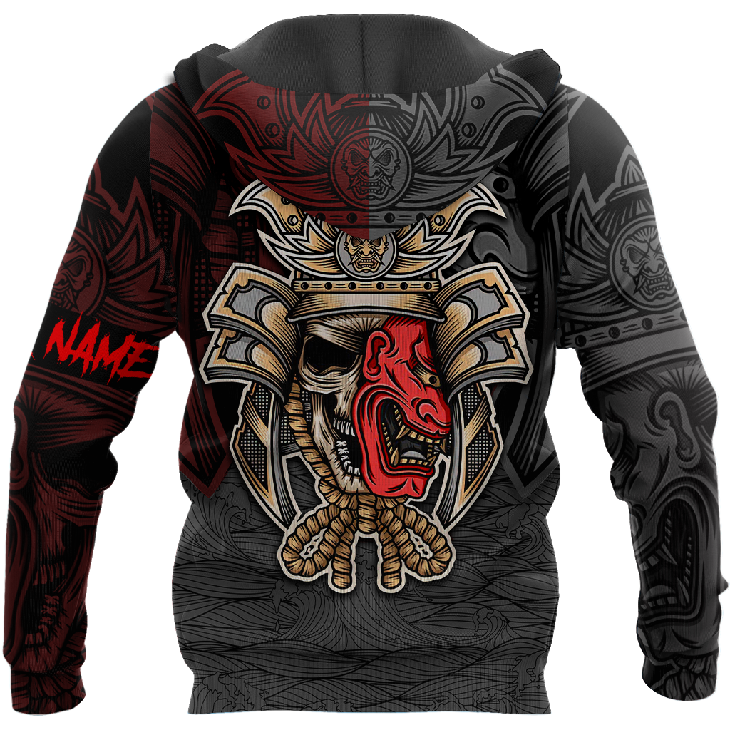 Premium Personalized 3D Printed Oni Samurai Shirts