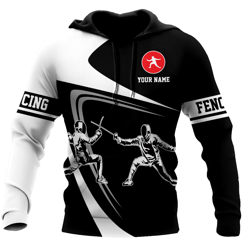 Customize Name Fencing Hoodie For Men And Women SN05042102