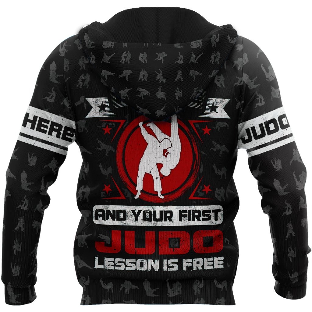 Customize Name Dont Touch Me Judo Hoodie For Men And Women TNA05042103