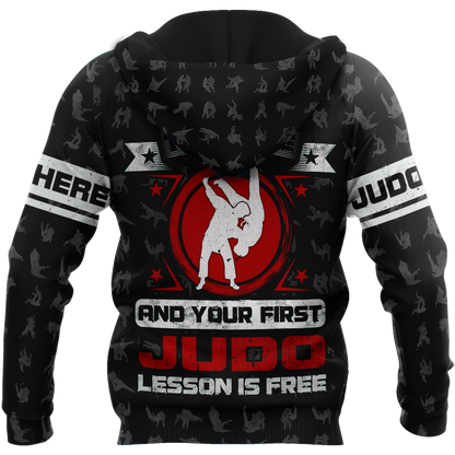 Customize Name Dont Touch Me Judo Hoodie For Men And Women TNA05042103