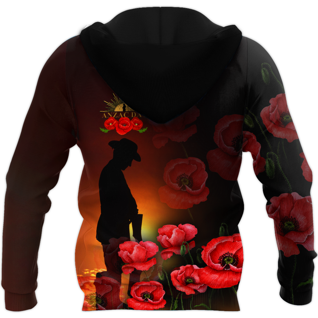 Premium Anzac Day Poppy 3D Printed Unisex Shirts TN NTN05042104