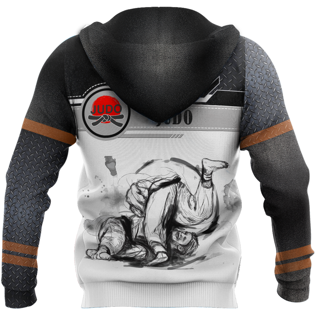 Customize Name Judo Combat Hoodie For Men And Women TNA05042104