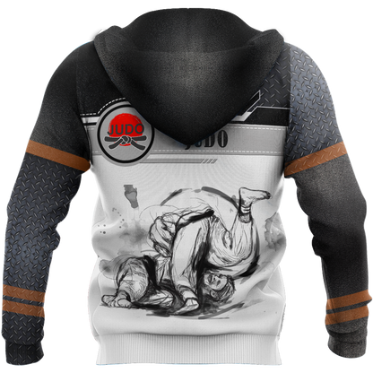 Customize Name Judo Combat Hoodie For Men And Women TNA05042104