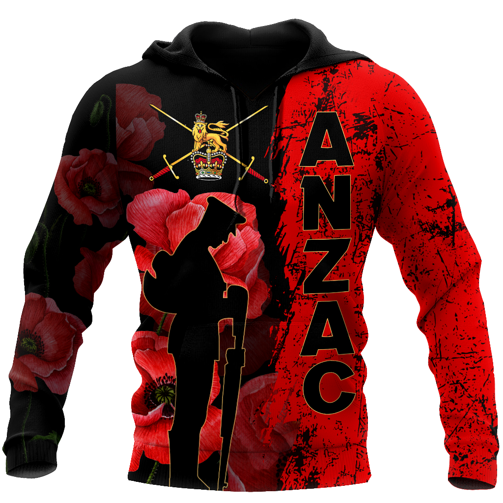 Premium Anzac Day British Army 3D Printed Unisex Shirts TN NTN05042105