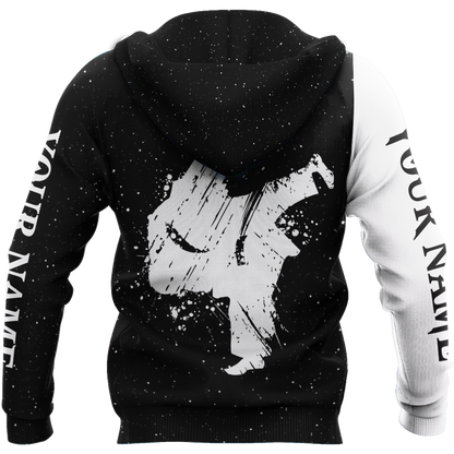 Customize Name Judo Fighting Hoodie For Men And Women TNA05042105