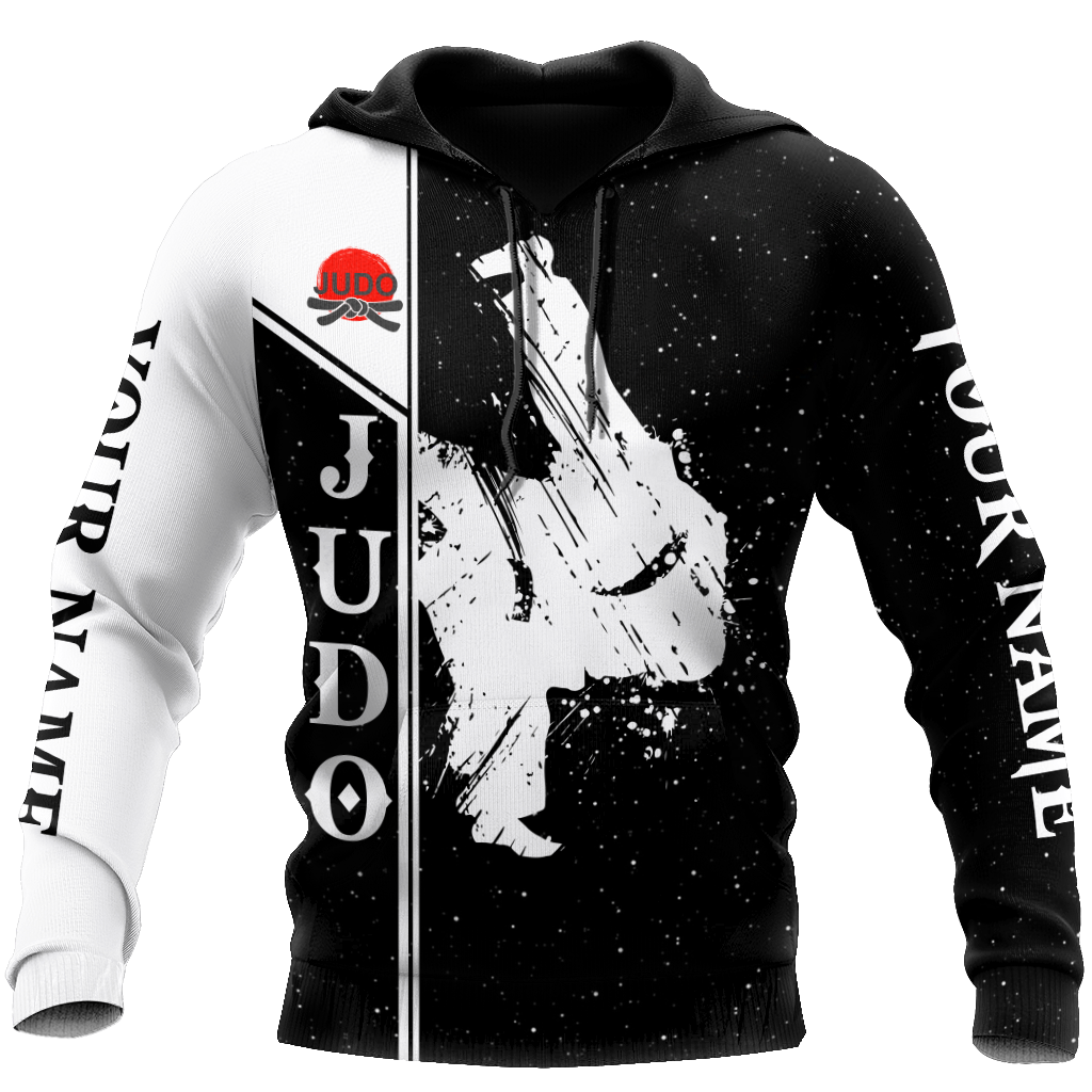 Customize Name Judo Fighting Hoodie For Men And Women TNA05042105