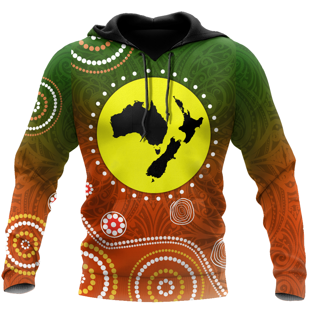 Premium New Zealand Maori And Australia Aboriginal 3D Printed Unisex Shirts TN TNA05042108