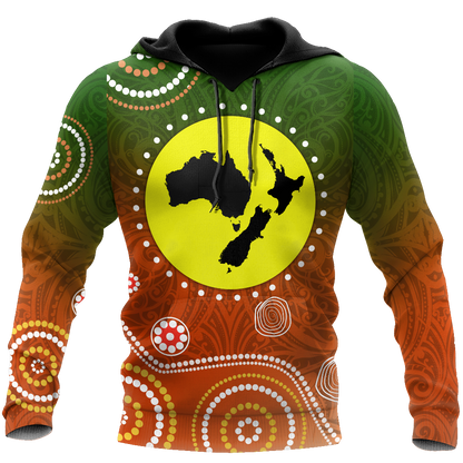 Premium New Zealand Maori And Australia Aboriginal 3D Printed Unisex Shirts TN TNA05042108