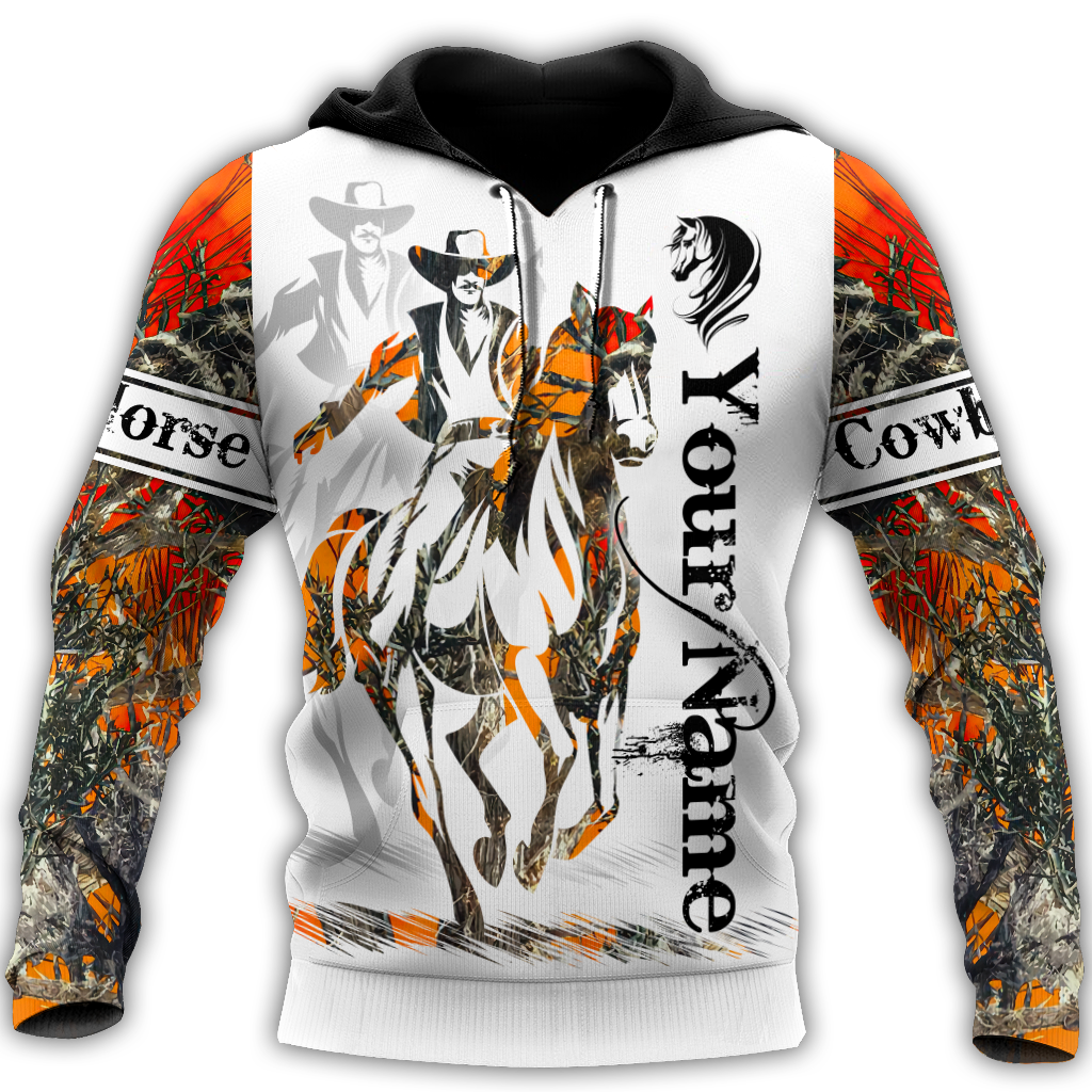 Personalized Name Rodeo 3D All Over Printed Unisex Shirts Cowboy Tattoo