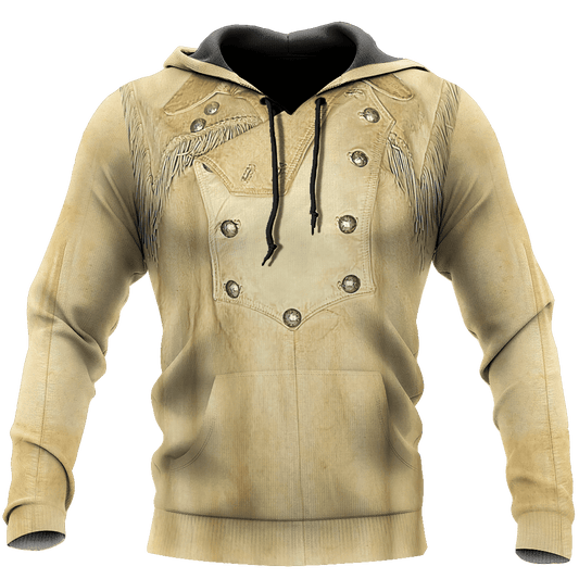Native Cowboy Jacket No30 Cosplay 3D Over Printed Unisex Deluxe Hoodie ML