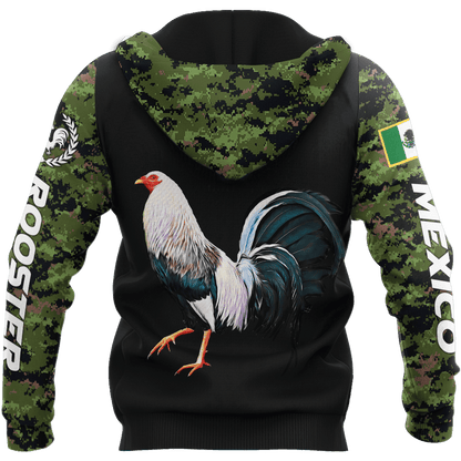 Personalized Mexican Rooster 3D Printed Unisex Shirts HHT08052102