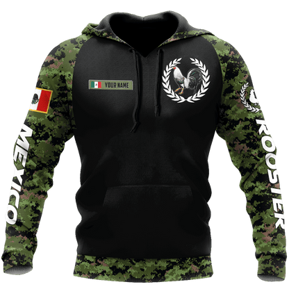 Personalized Mexican Rooster 3D Printed Unisex Shirts HHT08052102