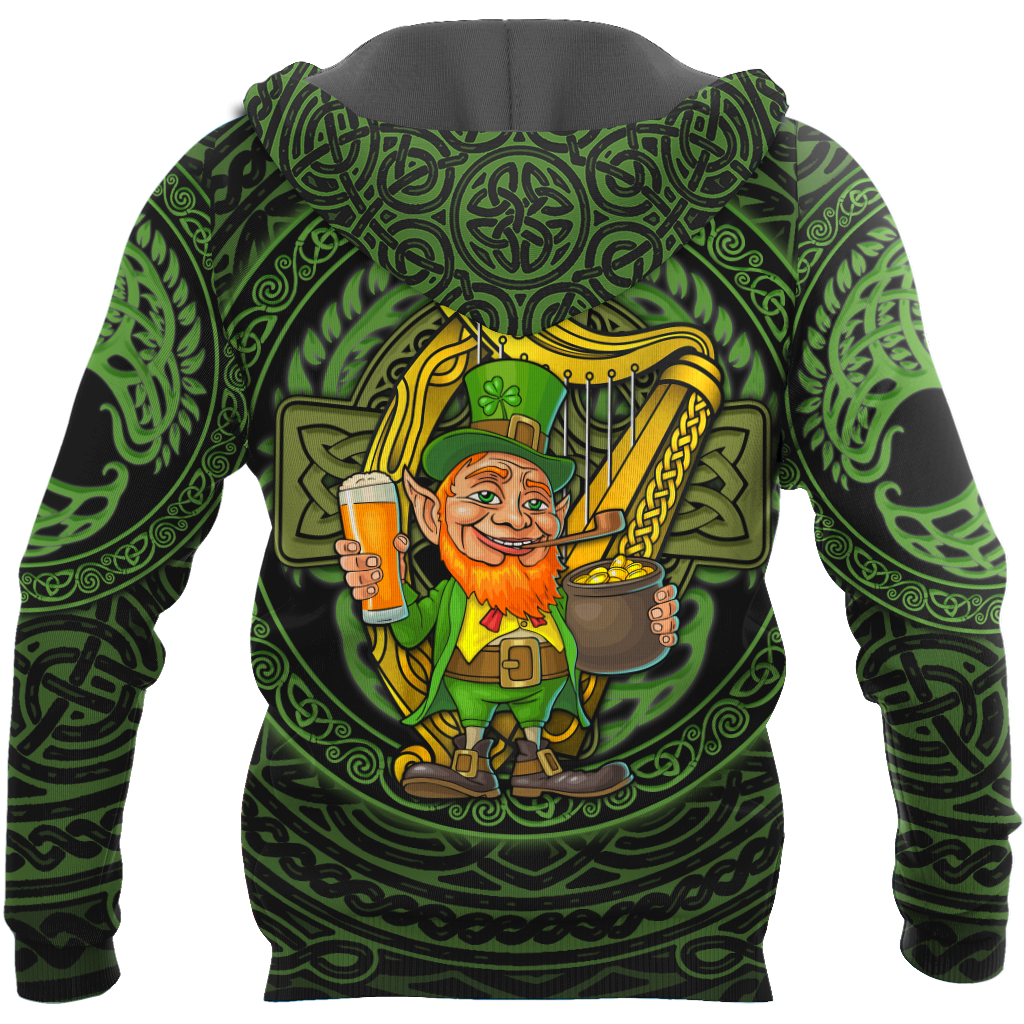 Premium Unisex Hoodie Irish St.Patrick Let Drink ML
