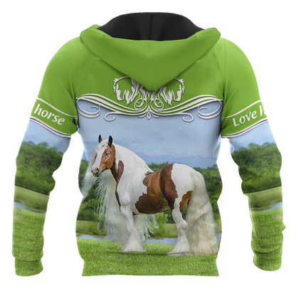 Premium Love Horse 3D All Over Printed Unisex Shirts VP06032102