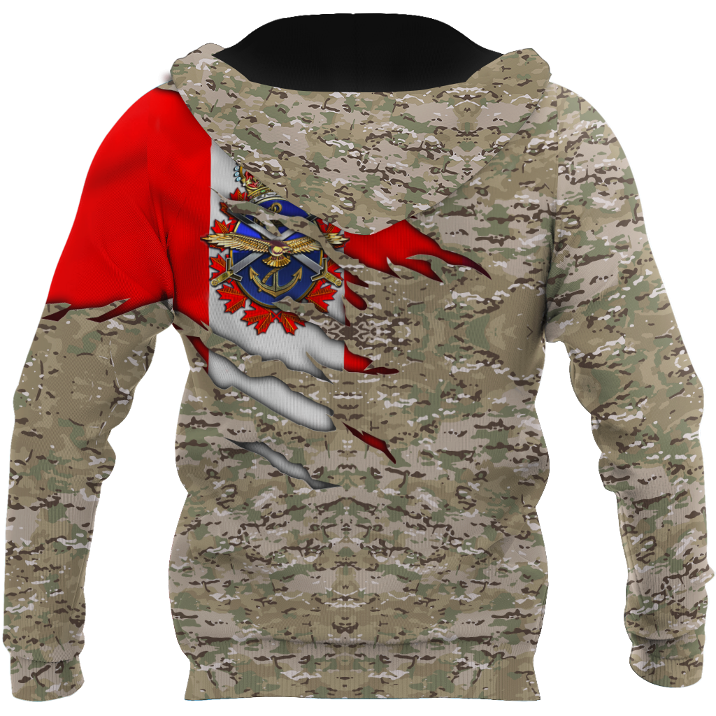 Canadian Veteran 3D All Over Printed Shirts PD06032102
