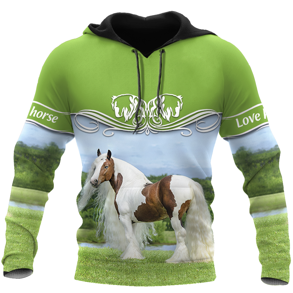 Premium Love Horse 3D All Over Printed Unisex Shirts VP06032102