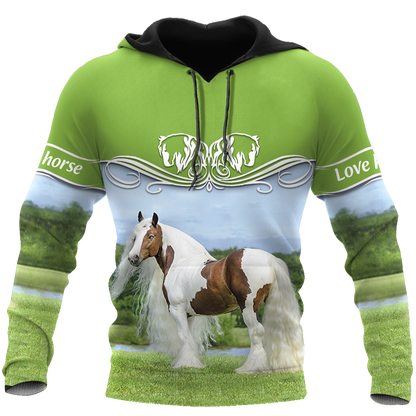 Premium Love Horse 3D All Over Printed Unisex Shirts VP06032102