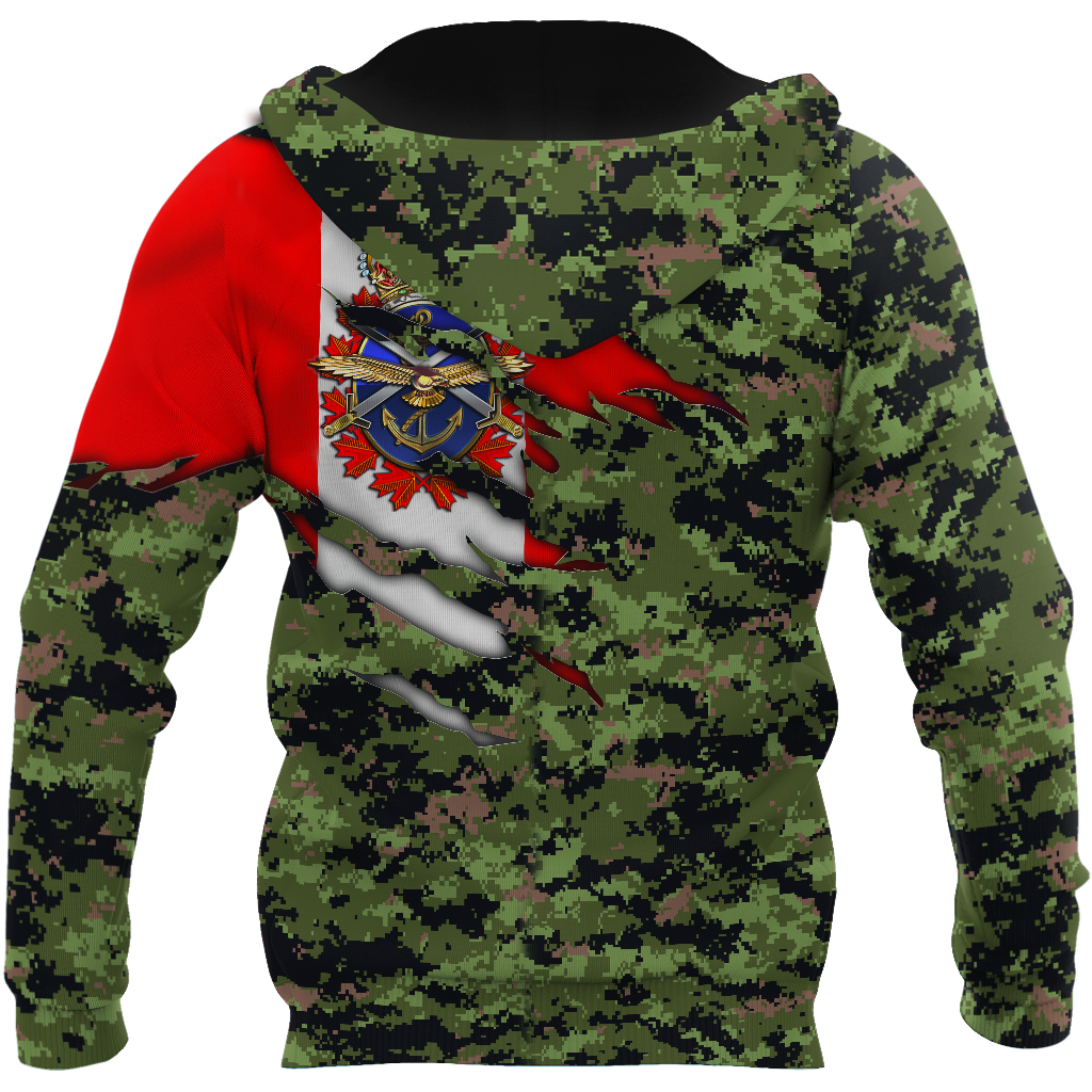 Canadian Veteran - Jesus 3D All Over Printed Shirts PD06032103