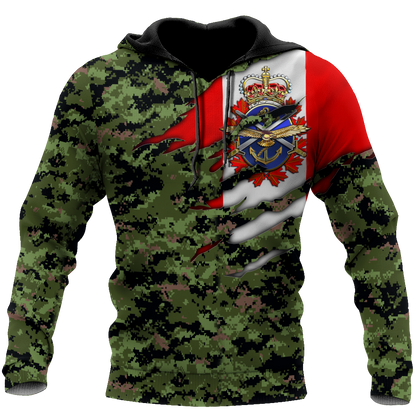 Canadian Veteran - Jesus 3D All Over Printed Shirts PD06032103