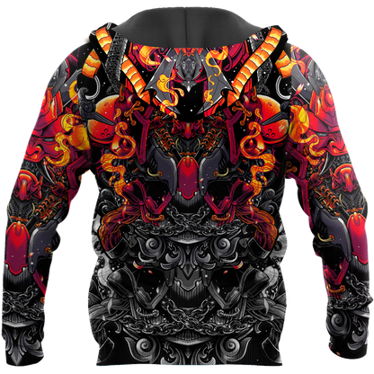 Premium 3D Printed Samurai Shirts MEI